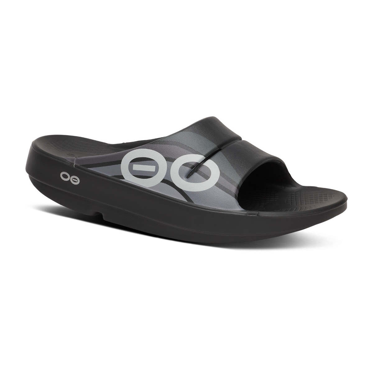 Women's Ooahh Sport Slide Sandal - Black Wave